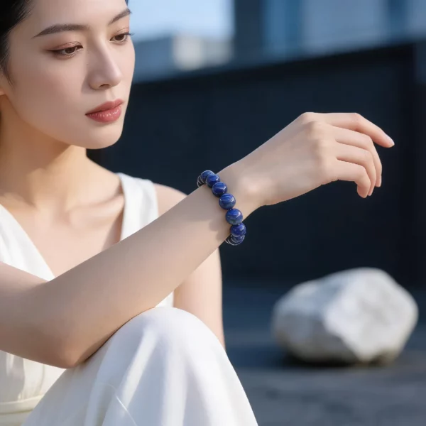 bracelet déesses 02, lapis lazuli